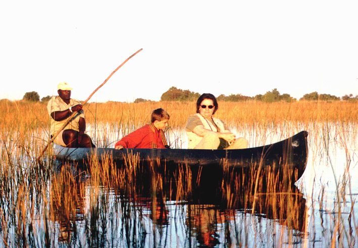 Canoe - Okavango Delta